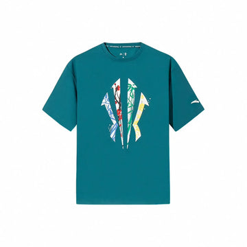 Anta Kai T-Shirt 'Deep Bamboo Green'
