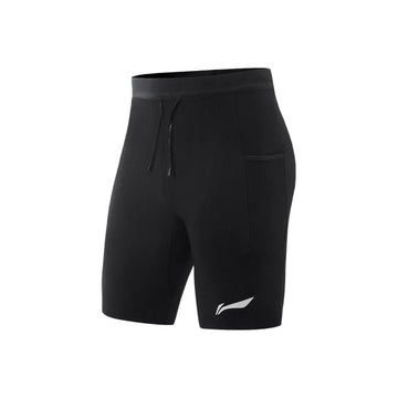 Lining Dragon Flight Sports compression shorts Men 'Black/Blue-Violet'