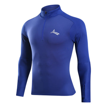 Spin Weave Series Long-Sleeve Half-Zip Sports Shirt