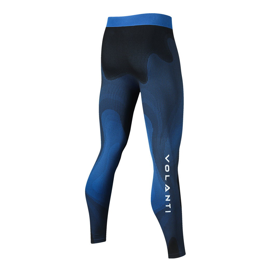 Knit Quick-Dry Ribbed Compression Pants