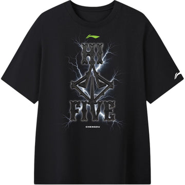 LiNing NBA T-shirt 'Black'