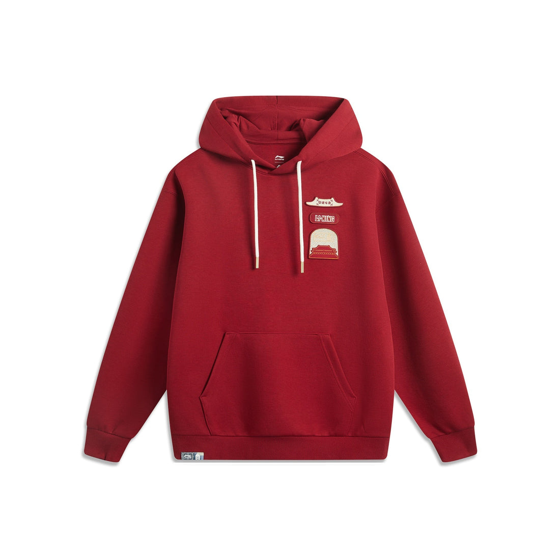 LiNing x Forbidden City Rijin Doujin Collection Sweatshirt Unisex 'Deep Rich Red'