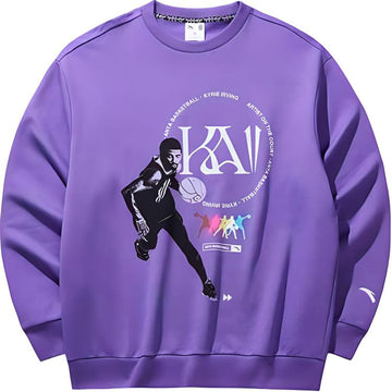 Anta Kai Sweatshirt 'Fluorescent Grape Purple'