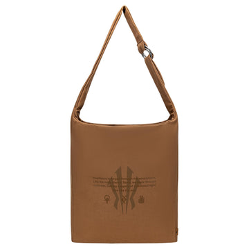 Anta Irving Series Suede Shoulder Bag, Crossbody Bag Yellow