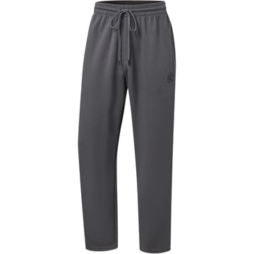 Li Ning Curry China Collection Casual Pants Men's Meteorite Gray Moderate Straight Fit Pants