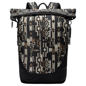 Anta Kai Polyester Backpack Black Jacquard